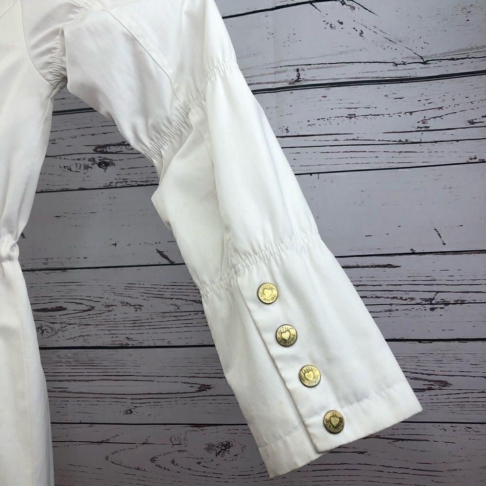 Betsey Johnson XS Hooded Lined Jacket Drawstring - Picture 9 of 12
